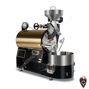Tostador de Café Eléctrico para Cafetería con Certificación CE, Tostador de Café con Tambor Doble de Acero Inoxidable - Product Image 6