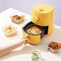 Lot de 6 boîtes repas en verre écologiques avec couvercle ventilé intégré, empilables, emboîtables, pliables et compatibles lave-vaisselle