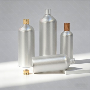 Custom 30ml 80ml 100ml 120ml 150ml 200ml 300ml 350ml 500ml 1000ml Aluminum Bottle With Screw Cap - Product Image 2