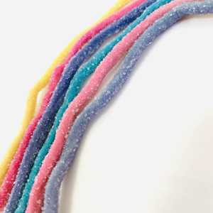 Dulces Halal al por Mayor, Dulces de Fideos Ácidos con Sabores Mixtos, Dulces de Regaliz, Deliciosos Dulces Halal Recubiertos de Azúcar con Arcoíris - Product Image 3