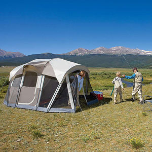 <span class=keywords><strong>Tente</strong></span> familiale <span class=keywords><strong>de</strong></span> glamping d'usine Tentes <span class=keywords><strong>de</strong></span> camping en plein air imperméables sur le <span class=keywords><strong>toit</strong></span> pour 6 personnes - Product Image 2