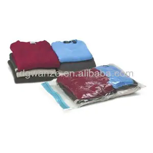 Vacuüm plastic zakken kleding/vacuüm opbergzakken met pomp