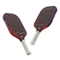 Raket Pickleball TUOYUAN Logo Kustom Kawat Titanium Serat Karbon T700 16mm Thermoformed Gen 5 EPP