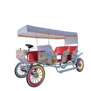 Carruaje Eléctrico de Lujo de Alta Calidad en Oferta, Carruaje de Boda de Princesa Personalizado de 4 Ruedas para Turismo - Product Image 1