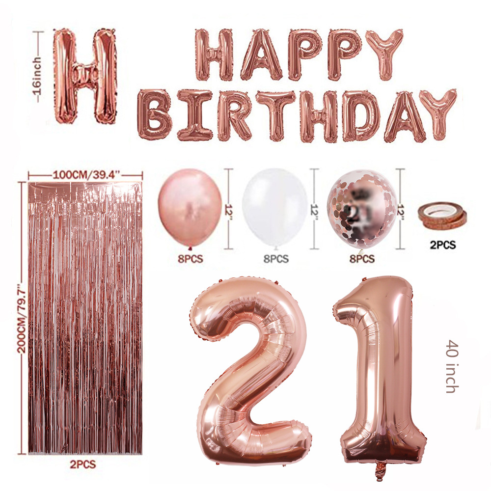 rose gold 21th