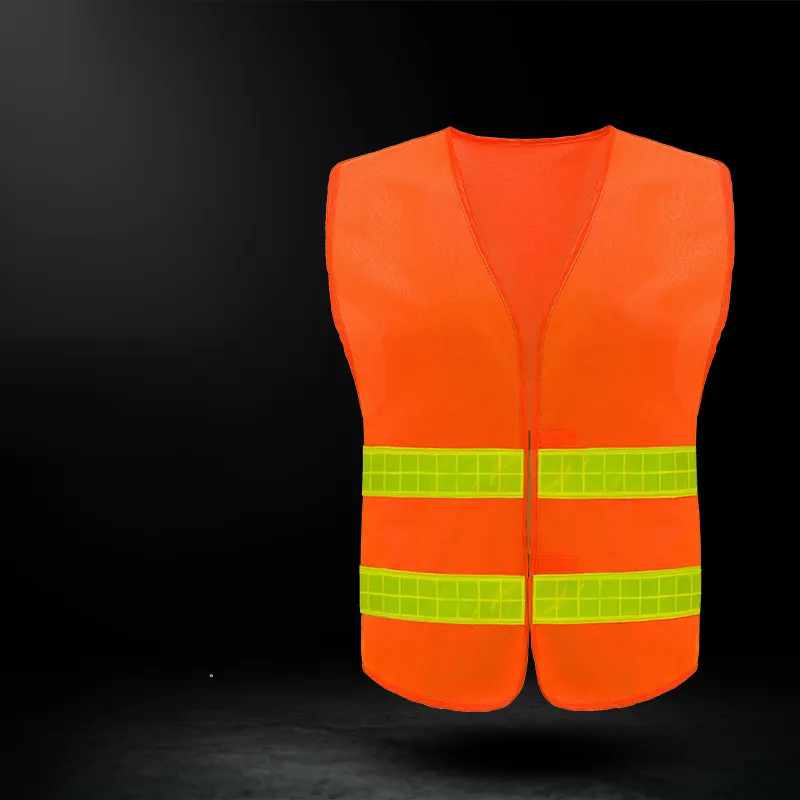 Chaleco reflectante de seguridad para correr en el sitio de construcción, cuello en V, OEM ODM, precio bajo, el más vendido, 2021