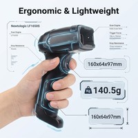 Escáner de Código de Barras 2D USB Portátil, Conexión Directa, 360° °   Escaneo Omnidireccional, Lector de Códigos QR de Alta Resolución de 4mil para Farmacias y Puntos de Venta Médicos