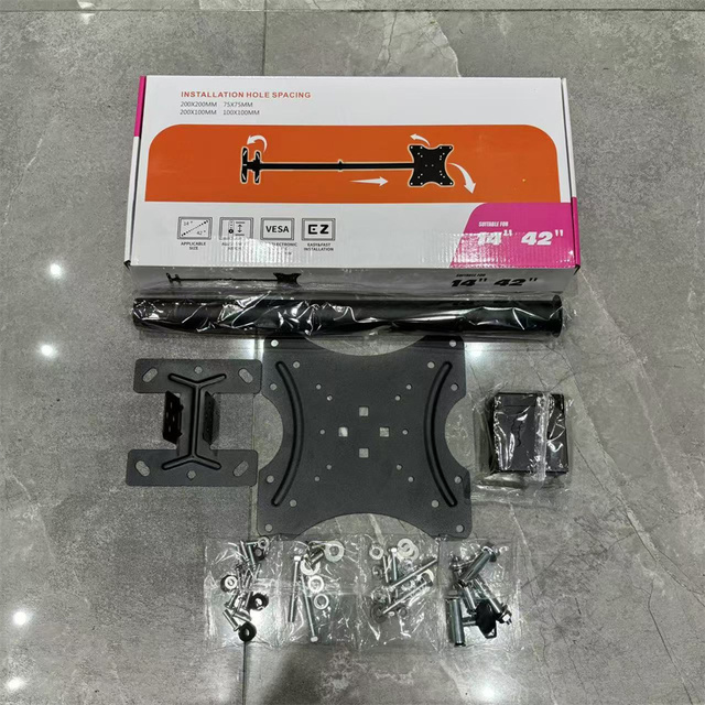 14-42'' Flip Down TV Ceiling Mount Stretchable Ceiling TV Mount High Quality TV Bracket Ceiling