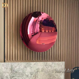 Sculpture en miroir ciel <span class=keywords><strong>Anish</strong></span> Kapoor de haute qualité-Art mural coloré en acier inoxydable - Product Image 5