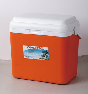 Caja enfriadora eléctrica portátil de plástico PP, PE, PU, para acampar, latas grandes de 24L, para uso alimenticio, promoción personalizada, venta al por mayor - Product Image 5