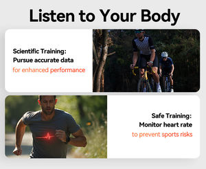 Moniteur de fréquence cardiaque IGPSPORT HR50, sangle de poitrine ANT+ BLE, pour le cyclisme, la course à pied, la pratique de vélo, la salle de sport et autres sports - Product Image 3