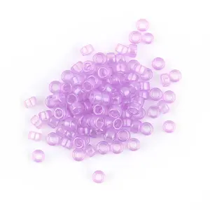Vendite calde 450g perline ricamate colorate 3d all'ingrosso perle di vetro allentate per il ricamo