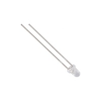 Diode LED UV ronde de 3mm Origine Chine avec méthode de refroidissement par eau Fiche technique incluse