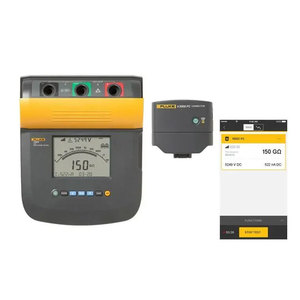Testeur de résistance d'isolement 1550C/1550C, testant des tensions jusqu'à 5 kV (niveau de sécurité III) et 600 V (niveau de sécurité IV), fabriqué en Chine. - Product Image 3