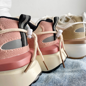 Sneakers tendance unisexes à semelle épaisse, basses, à lacets, plateforme, pour hommes et femmes, toutes saisons, emballage personnalisé dans une boîte à chaussures - Product Image 4