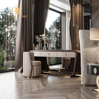 Fauteuil pivotant moderne en tissu italien avec base en acier inoxydable, une place, pour hôtel et usage domestique
