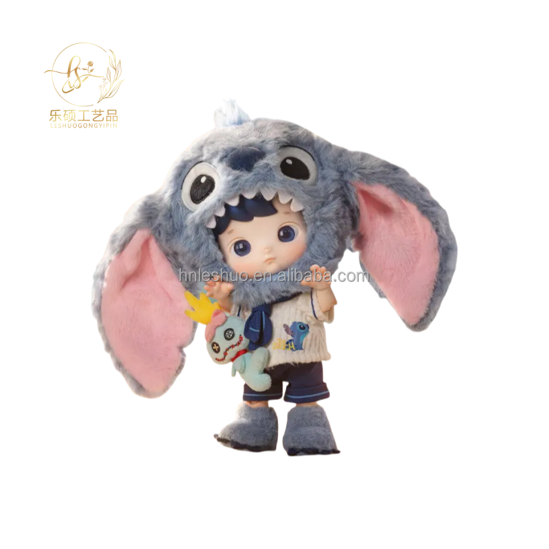 Cute HACIPUPU Stitch 1/8 Action Figure Doll - Pop Mart