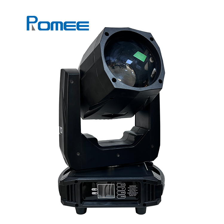 80w RGBW Led Moving Head Light Beam Spot Wash Gobo Light DMX512 for Disco Party Club Bar Dj Show Stage Lighting