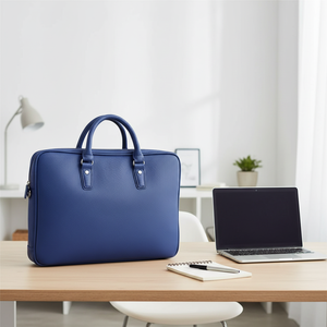 Porte-documents <span class=keywords><strong>en</strong></span> <span class=keywords><strong>cuir</strong></span> PU pour <span class=keywords><strong>homme</strong></span>, grande capacité, sac à main, sacs de conférence d'affaires, transport d'ordinateurs - Product Image 4