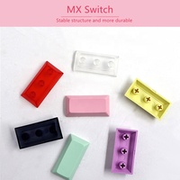 Multi-color DSA Blank Keycap Durable PBT Material 1U/1.25U/1.5U/2U/Blind Spot Keys Mechanical Customized Keycap With Mx Switch