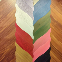 Parquet contrecollé moderne en chêne et noyer noir, motif feuille couleur personnalisée, système de pose clic multicouche, compatible chauffage par le sol, pour villas et espaces de vie