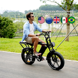 Moto Électrique E Scrambler – Entrepôt UE/US – Livraison Directe – Vélo à Pneus Larges – Cyclomoteur Électrique – Vélo Hybride V8-2515 48V pour Femmes V8 - Product Image 1