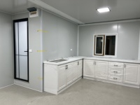 Maison portable modulaire préfabriquée extensible de 20 pieds, sortie d'usine