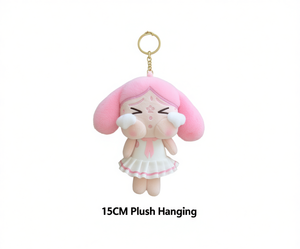 Lindo Llavero de Peluche Rosa Colgante de 15 cm, Suave, de Dibujos Animados, Regalo - Product Image 1