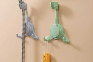 <span class=keywords><strong>Gancio</strong></span> <span class=keywords><strong>per</strong></span> Doccia con Ventosa in Plastica ABS Ecologica Rimovibile, Rotazione a 360°, Supporto <span class=keywords><strong>per</strong></span> Soffione Doccia - Product Image 5