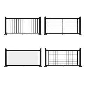 Aluminium Dek Reling Systeem Aluminium Reling Balkon Reling Aluminium Hek Fabrikanten