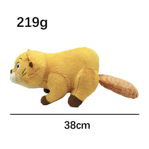 Nuevo Producto Transfronterizo: Muñeco de Peluche Súper Suave Transformable de Castor con Relleno de Algodón PP - Product Image 6