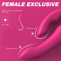 S-hande Trägerloser Dildo-Vibrator Tragbares Paar-Sexspielzeug Ferngesteuerter G-Punkt-Vibrator Lesbisches Sexspielzeug für Frauen