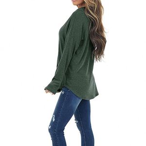 Autunno 2024 donna abbigliamento sportivo Casual con cappuccio tinta unita felpa felpa con cappuccio da donna - Product Image 5