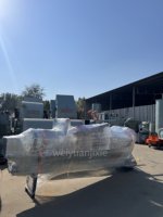 Réservoir de lavage automatique en acier inoxydable et plastique avec boîte de vitesses et moteur, capacité de 300 kg à 3000 kg/h