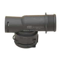 Repuestos Magneti Marelli 2Q0122291L para el Sistema de Refrigeración del Motor, Conector de Tubería de Agua Refrigerante para VW