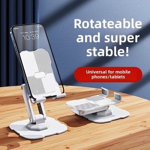 Supporto per Telefono Cellulare da Scrivania Nuovo Modello Universale per Tablet Pieghevole Altezza Regolabile Portatile in Plastica - Product Image 4