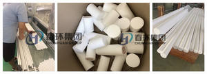 แท่งไฟเบอร์กลาสเสริมแรง PTFE สำหรับรับน้ำหนักได้สูงและส่วนประกอบโครงสร้างมีความแข็งแรงสูงทนต่อการสึกหรอบาร์พลาสติก PTFE - Product Image 3