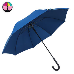 Sombrilla Personalizada al por Mayor de The <span class=keywords><strong>Umbrella</strong></span> <span class=keywords><strong>Academy</strong></span>, Parasol para Exteriores Resistente al Viento, Sombrilla Recta de Color Sólido para Hotel, para Lluvia - Product Image 1