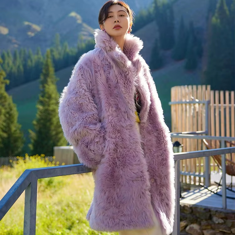 Persian Lamb Fur Coats High-End Fashion for Women