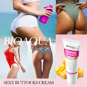 Crème Sculptante BIOAOUA Mango Pearl pour Fesses : Effet Sexy, Rehaussement et Remodelage des Hanches, Anti-Relâchement et Lifting des Fesses - Product Image 3