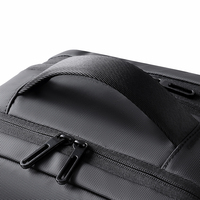 Nuevo diseñador personalizado impermeable Unisex expandible portátil mochila puerto de carga USB gran capacidad viaje negocios mochila