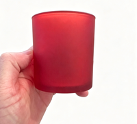 Contenant en verre de luxe vide pour bougies, avec couvercle, personnalisé, petit, unique, pour la vente en gros