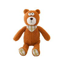 Peluche ours Greenmart avec dialogue intelligent IA, jouet interactif pour dormir pour enfants, rembourrage en coton PP, 20-30 cm