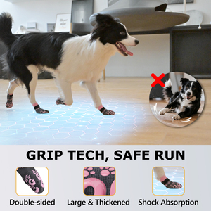 Wholesale Cute Luxury Eco-Friendly Pet <strong>Grip</strong> <strong>Socks</strong> Indoor Comfortable Breathable Non-Slip <strong>Dog</strong> <strong>Socks</strong> for Hardwood Floors Winter - Product Image 3