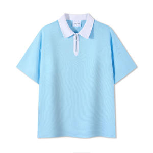 เสื้อโปโลแบบซิปรูดซิปของผู้ชาย & ผู้หญิง-ดีไซน์ทันสมัยพร้อมวัสดุยืดหยุ่นนุ่มเหมาะสำหรับกีฬาการเดินทางและแฟชั่นในชีวิตประจำวัน - Product Image 3