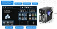 Distributeur d'eau intelligent personnalisable avec purification RO, fabrication de glace, eau chaude et froide, température réglable pour la vente en gros mondiale B2B