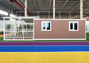 20피트/40피트 확장형 럭셔리 스틸 이동식 주택, 침실 <span class=keywords><strong>3</strong></span>개 접이식 컨테이너 하우스, 테라스 호텔 및 주택용 - Product Image 4