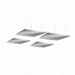 Panneau suspendu en fibre de verre blanc/noir, rond, <span class=keywords><strong>pour</strong></span> <span class=keywords><strong>studio</strong></span> de musique et hôpitaux, prix usine - Product Image 1
