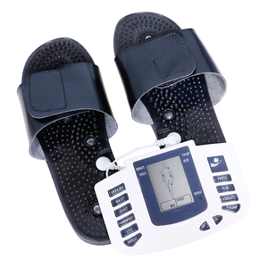 Masajeador de Pies TENS/EMS para Fisioterapia con Certificación CE, Material EVA, Cinta Mágica Ajustable y Masaje de Puntos de Acupuntura - Product Image 1