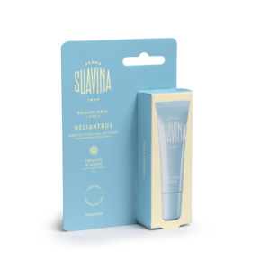 Confezione all'ingrosso da 10 tubetti di balsamo labbra Dermo-Suavina Helianthus SPF15 senza acqua, ideali per il campeggio - Product Image 1
